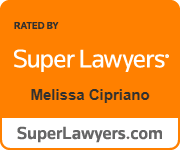 Rated by Super Lawyers Melissa Cipriano SuperLawyers.com